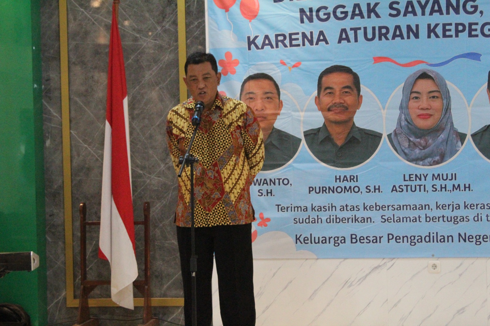 Pengantar alih tugas siswanto